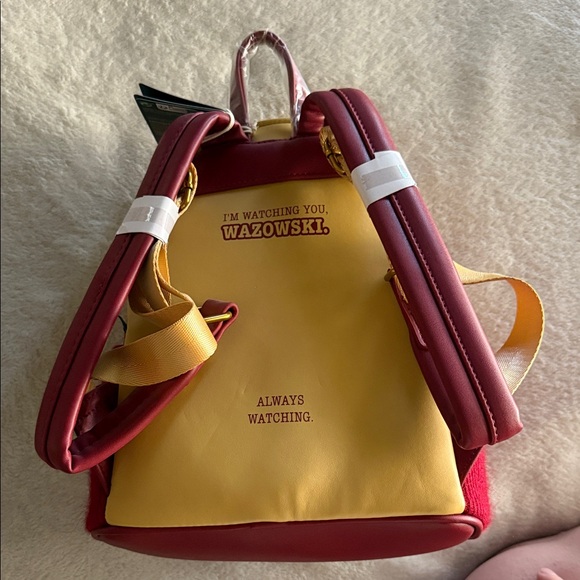 Loungefly Red and Gray Character Backpack - Picture 3 of 6